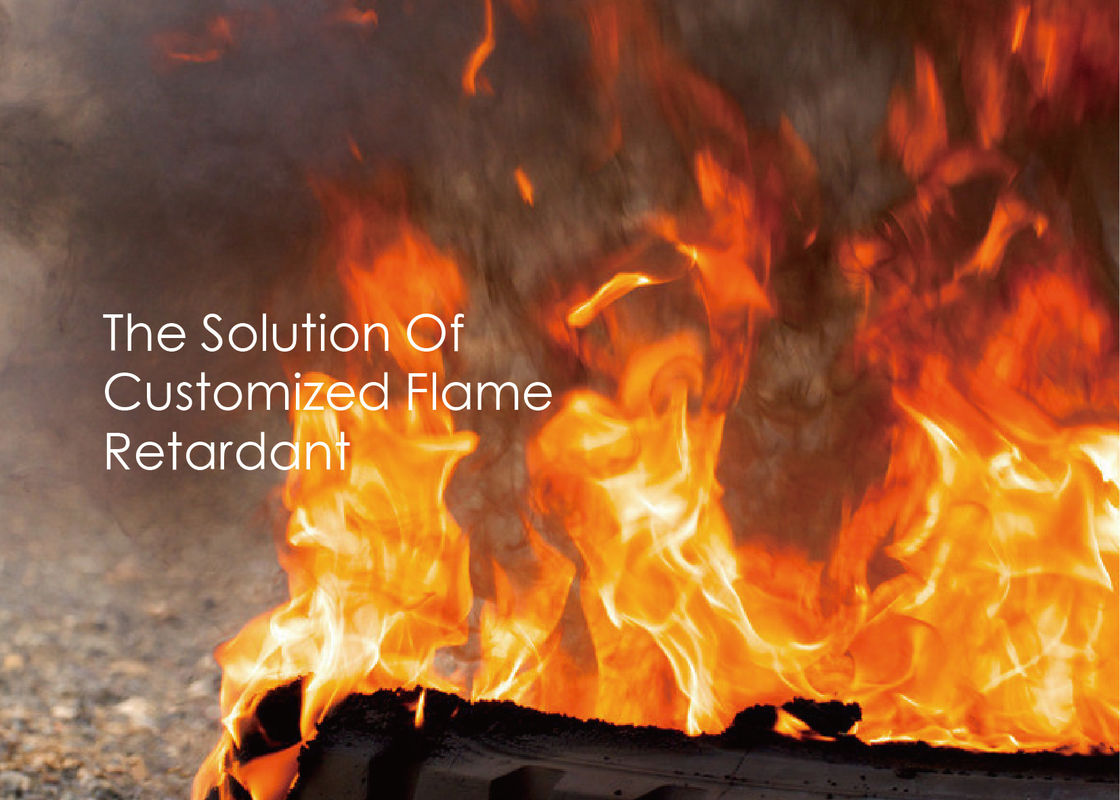 Custom Nano Fire Rated Masterbatch , Inorganic Flame Retardants PET Masterbatch